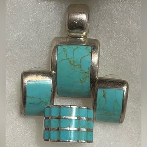 925 Turquoise set